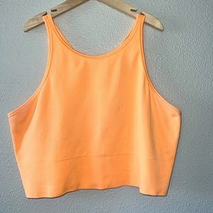 Athleta Aurora Strappy Crop Tank. Cut out tags. Size 2X.